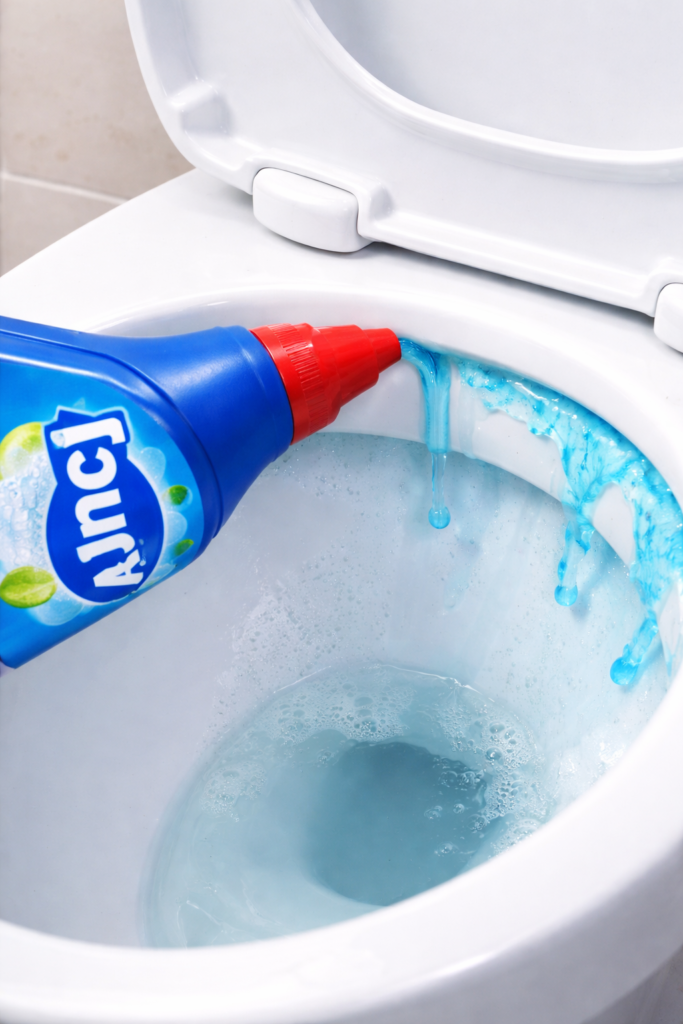 Jancy Toilet Cleaner – Powerful Germ & Stain Remover How to use